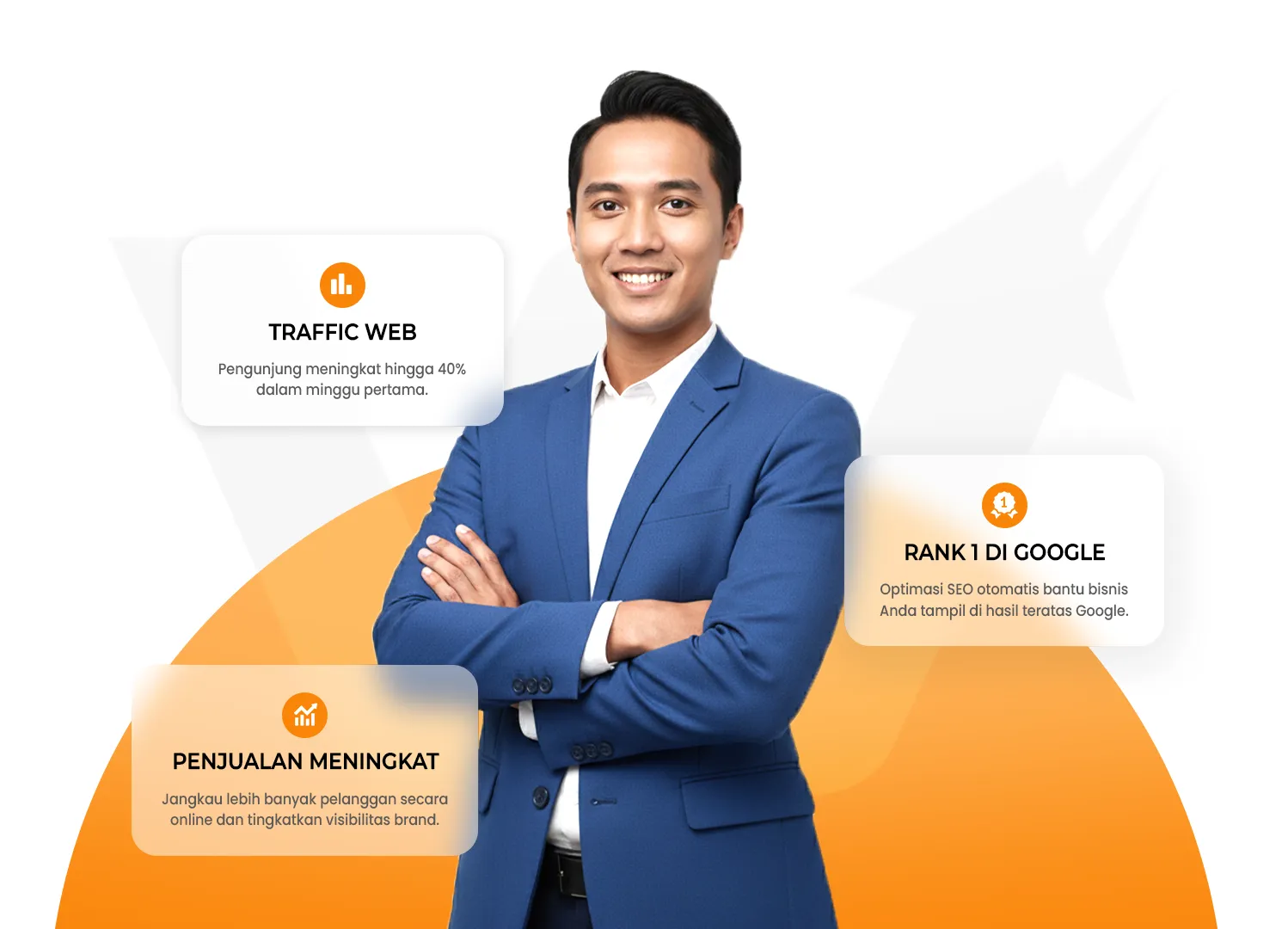 Pemilik UMKM senang dengan performa website