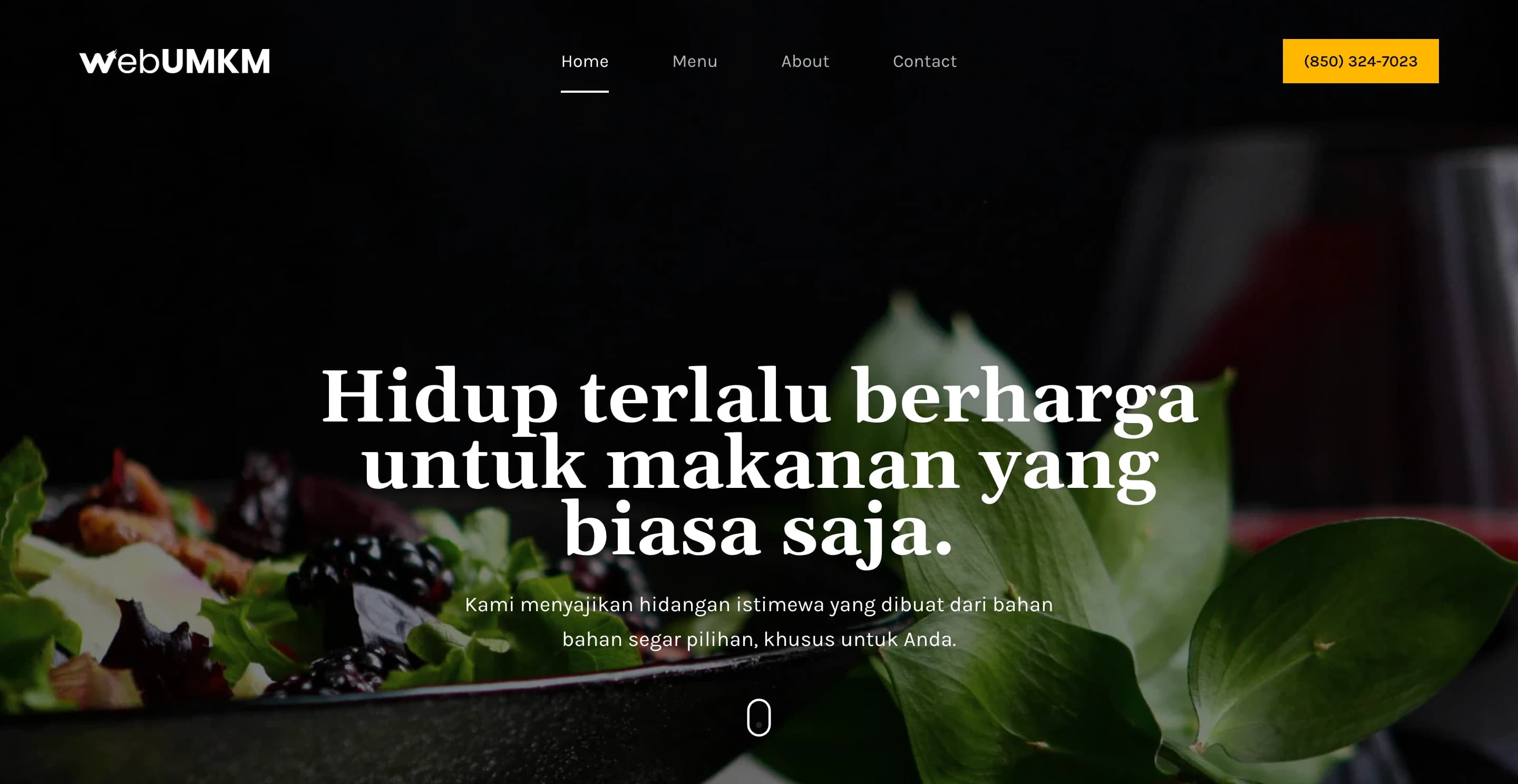 Cafeku - Template F&B