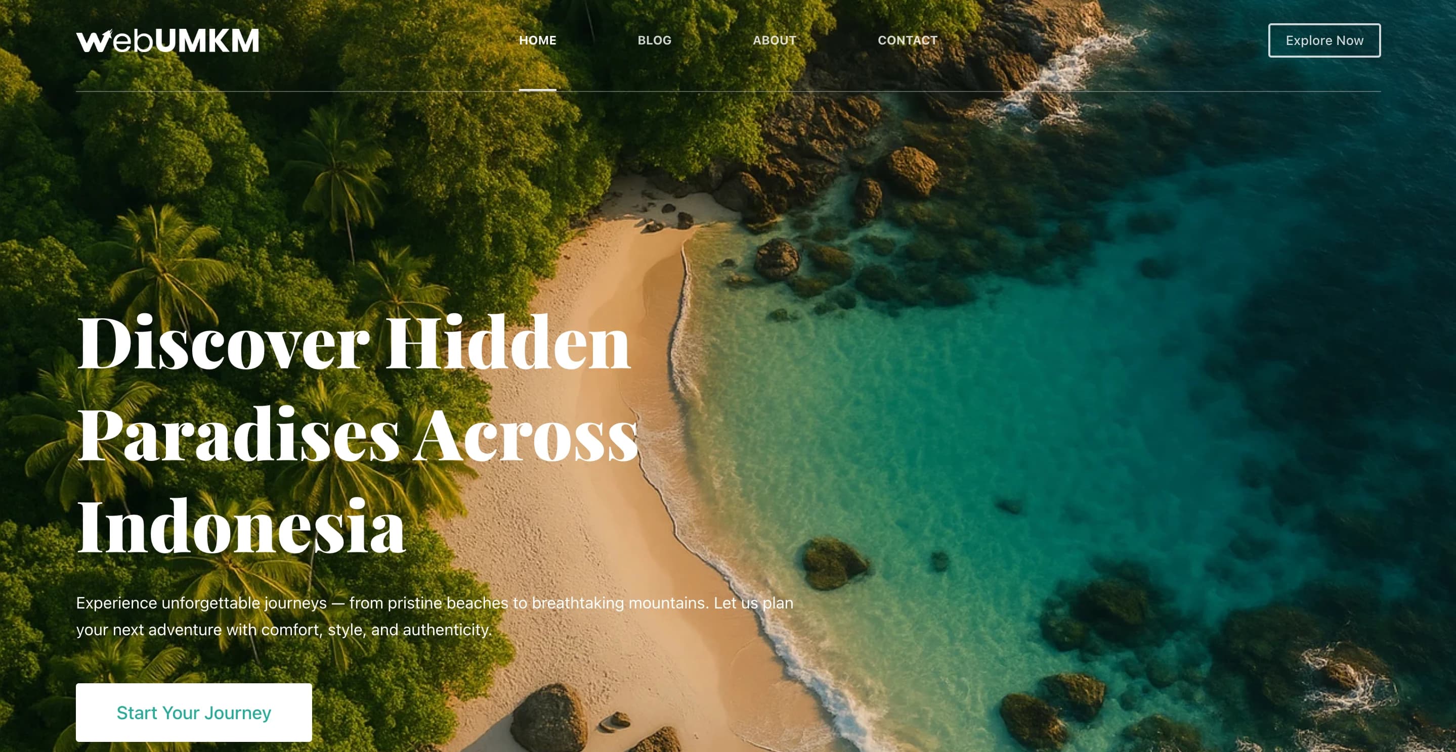 Travelindonesia - Template for travel agency