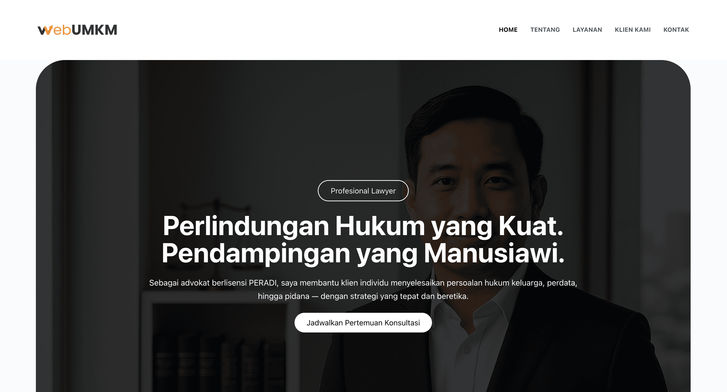 Lawyerku - Jasa Profesional Template